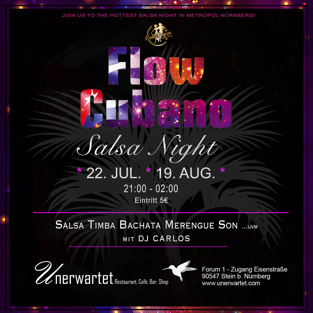FLOW CUBANO Salsa Night Party