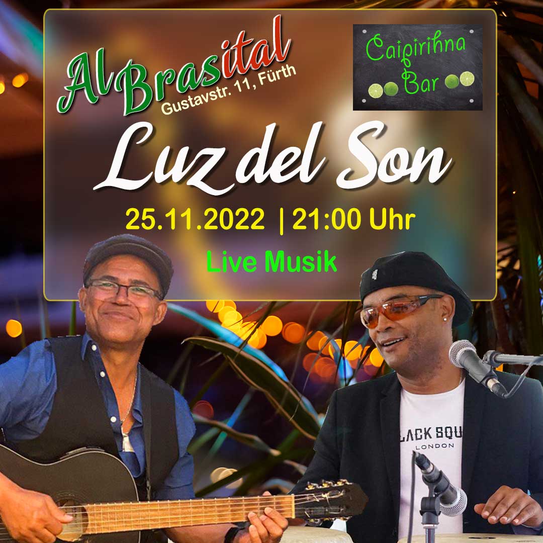 Live Musik mit Luz del Son. Oswaldo und Carlos