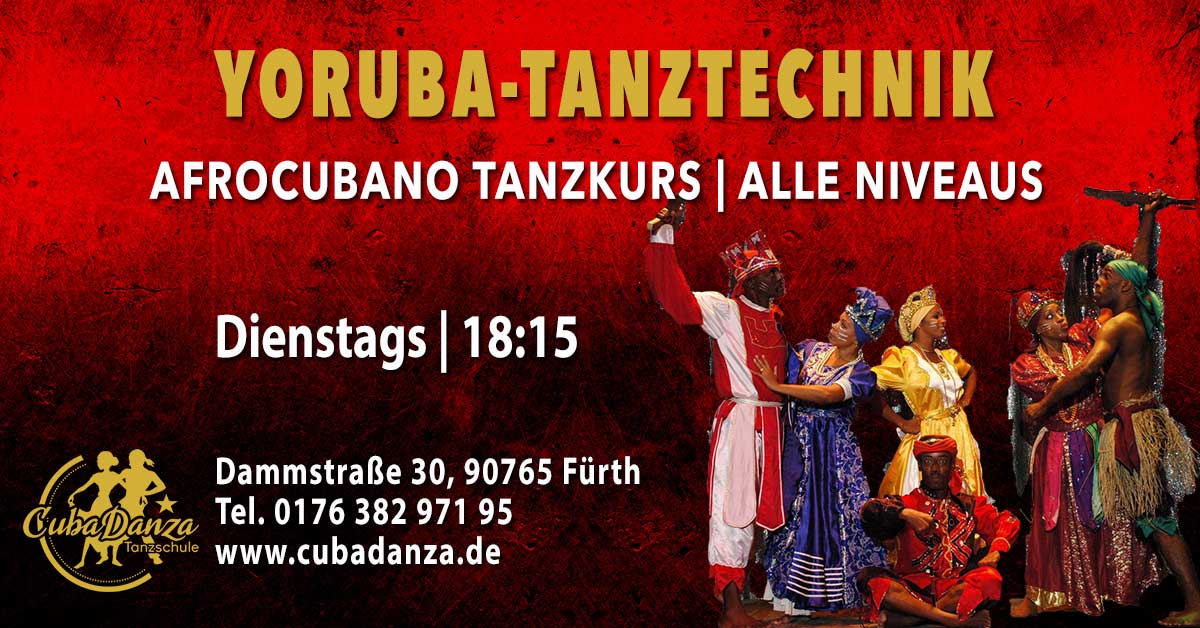 Afrocubano Tanzkurs Yoruba Tanztechnick